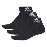 Adidas Cush Ank Pack 3 Socks Black, Unisex