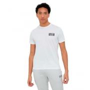 Armani Logo T-shirt Höj Stil Män Garderob White, Herr