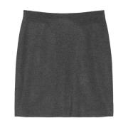 Marc O'Polo Ull minikjol formad Gray, Dam