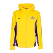 Nike NBA Showtime Huva Jacka Lila Yellow, Herr