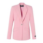 Versace Klassisk Ullblazer Pink, Dam