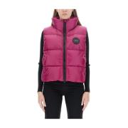 Canada Goose Logo Dunväst för Kvinnor Pink, Dam