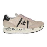 Premiata Casual Sneakers Beige, Dam