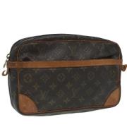 Louis Vuitton Vintage Pre-owned Canvas kuvertvskor Brown, Dam