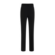 TotêMe Straight Trousers Black, Dam