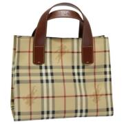 Burberry Vintage Pre-owned Laeder handvskor Beige, Dam