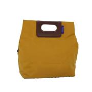 Burberry Vintage Pre-owned Nylon handvskor Yellow, Dam