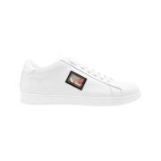 Philipp Plein Metalliska Vita Sneakers för Moderna Män White, Herr