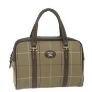 Burberry Vintage Pre-owned Canvas handvskor Brown, Dam