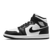 Jordan Klassiska Panda Mid Sneakers Black, Dam