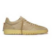 Barracuda Velour Sporty Sneakers Sand Beige, Herr