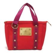 Louis Vuitton Vintage Pre-owned Canvas louis-vuitton-vskor Red, Dam