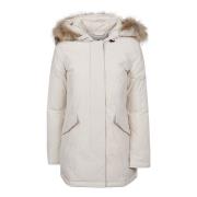 Woolrich Arktisk Tvättbjörn Parka White, Dam