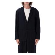 Comme des Garçons Marin Ull Blazer Jacka Blue, Herr