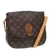 Louis Vuitton Vintage Pre-owned Canvas louis-vuitton-vskor Brown, Dam