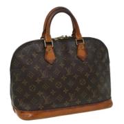 Louis Vuitton Vintage Pre-owned Canvas louis-vuitton-vskor Brown, Dam