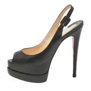 Christian Louboutin Pre-owned Pre-owned Laeder klackskor Black, Dam