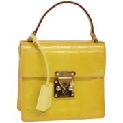 Louis Vuitton Vintage Pre-owned Laeder louis-vuitton-vskor Yellow, Dam