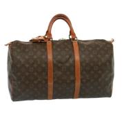 Louis Vuitton Vintage Pre-owned Canvas louis-vuitton-vskor Brown, Dam