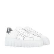 Hogan Ränder Sneaker Logo White, Dam