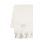 Acne Studios Alpackaull Sjal - Vit White, Dam