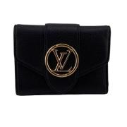 Louis Vuitton Vintage Pre-owned Laeder plnbcker Black, Dam