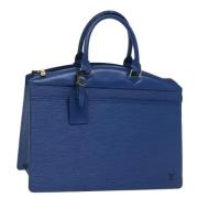 Louis Vuitton Vintage Pre-owned Laeder louis-vuitton-vskor Blue, Dam