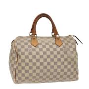 Louis Vuitton Vintage Pre-owned Canvas louis-vuitton-vskor Beige, Dam