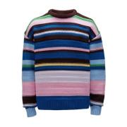 JW Anderson Randig Merinoulltröja Multicolor, Herr