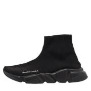 Balenciaga Vintage Pre-owned Tyg sneakers Black, Dam