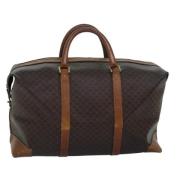 Celine Vintage Pre-owned Laeder handvskor Brown, Dam