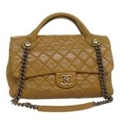 Chanel Vintage Pre-owned Laeder chanel-vskor Brown, Dam