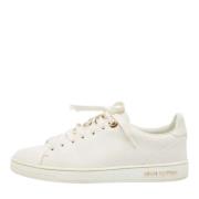 Louis Vuitton Vintage Pre-owned Laeder sneakers White, Dam