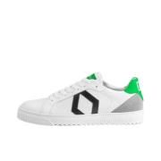 Mikakus Barcelona Grön Fluor Sneakers White, Dam