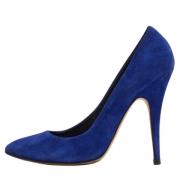 Giuseppe Zanotti Pre-owned Pre-owned Mocka klackskor Blue, Dam