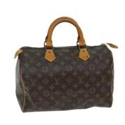 Louis Vuitton Vintage Pre-owned Canvas louis-vuitton-vskor Brown, Dam