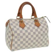 Louis Vuitton Vintage Pre-owned Canvas louis-vuitton-vskor Beige, Dam