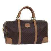 Celine Vintage Pre-owned Laeder handvskor Brown, Dam