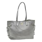 Prada Vintage Pre-owned Laeder prada-vskor Gray, Dam