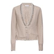 Kaos Stiliga Sweaters Kollektion Beige, Dam