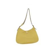 Prada Vintage Pre-owned Nylon prada-vskor Yellow, Dam