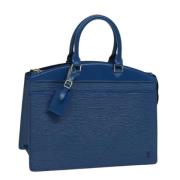 Louis Vuitton Vintage Pre-owned Laeder louis-vuitton-vskor Blue, Dam