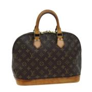 Louis Vuitton Vintage Pre-owned Canvas louis-vuitton-vskor Brown, Dam