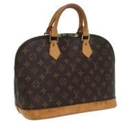 Louis Vuitton Vintage Pre-owned Canvas louis-vuitton-vskor Brown, Dam