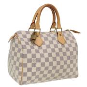 Louis Vuitton Vintage Pre-owned Canvas louis-vuitton-vskor Beige, Dam