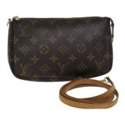 Louis Vuitton Vintage Pre-owned Canvas louis-vuitton-vskor Brown, Dam