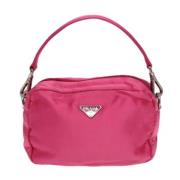 Prada Vintage Pre-owned Tyg prada-vskor Pink, Dam