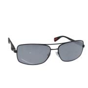 Prada Vintage Pre-owned Metall solglasgon Black, Dam