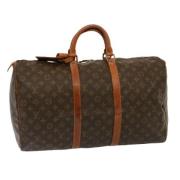 Louis Vuitton Vintage Pre-owned Canvas louis-vuitton-vskor Brown, Dam