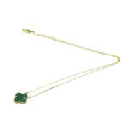 Van Cleef & Arpels Pre-owned Pre-owned Guld halsband Green, Dam